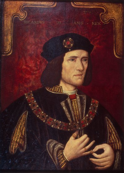 Portrait of King Richard III by English School